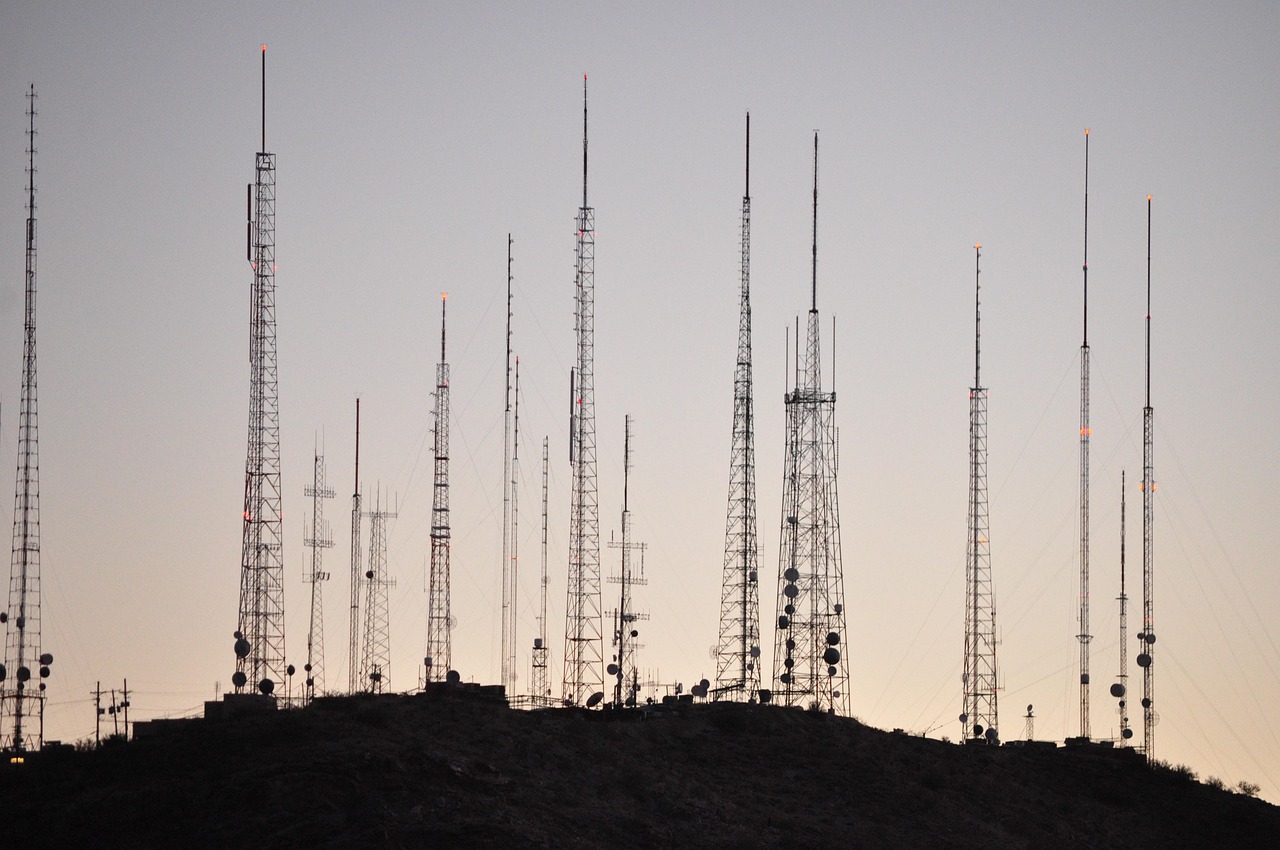 Telekommunikationsturm in Buenos Aires