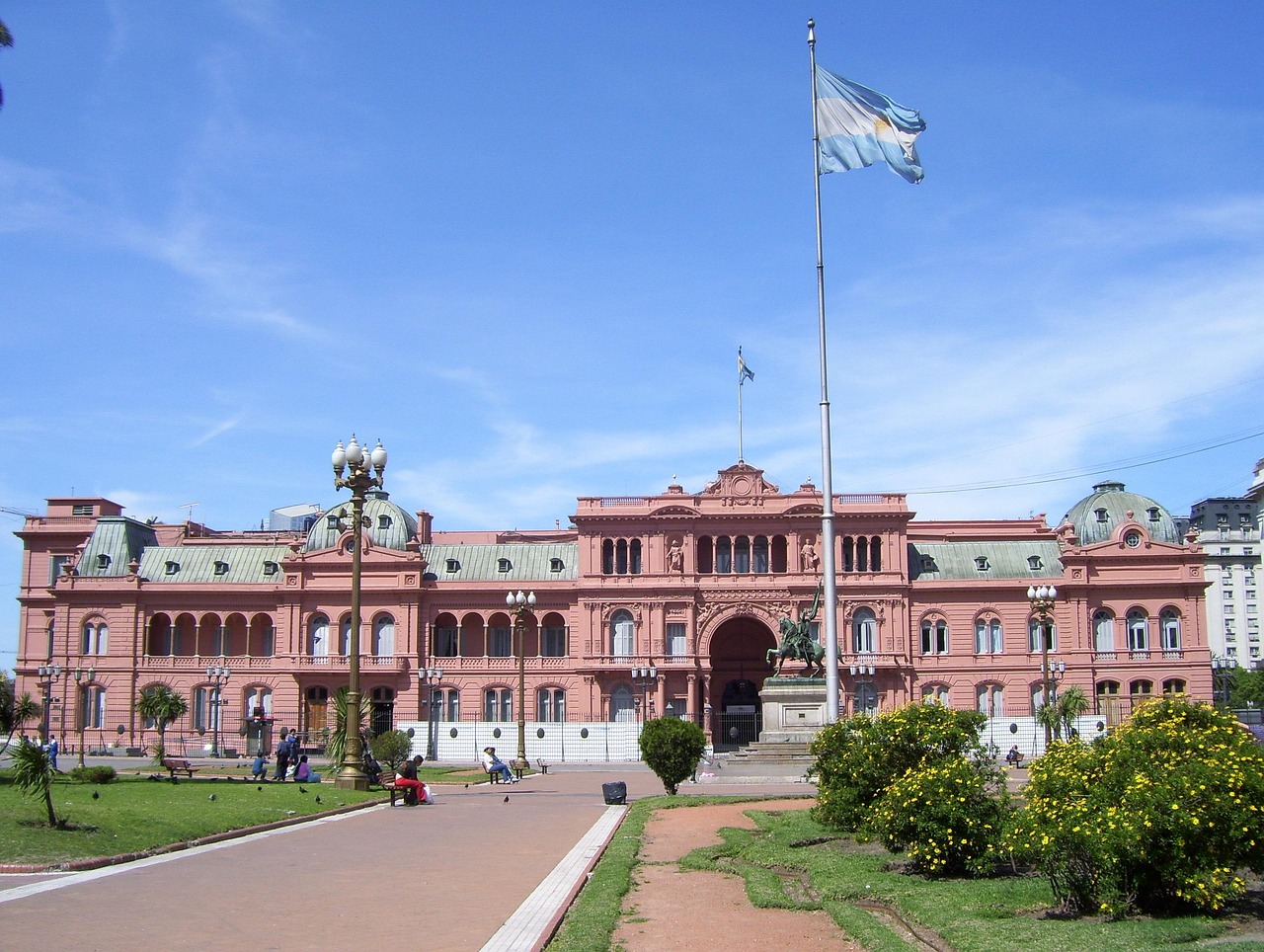 Cabildo histórico de Buenos Aires al amanecer