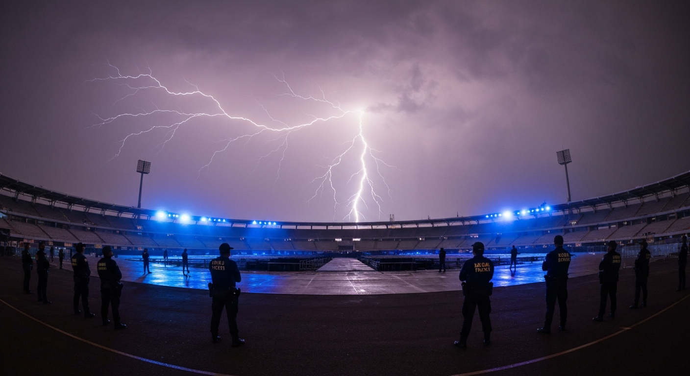 Shakira y la tormenta