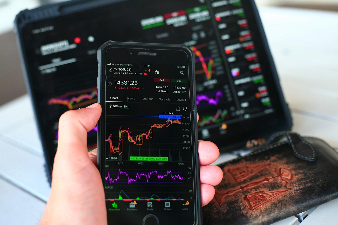 Gráfico financiero mostrando evolución del riesgo país argentino