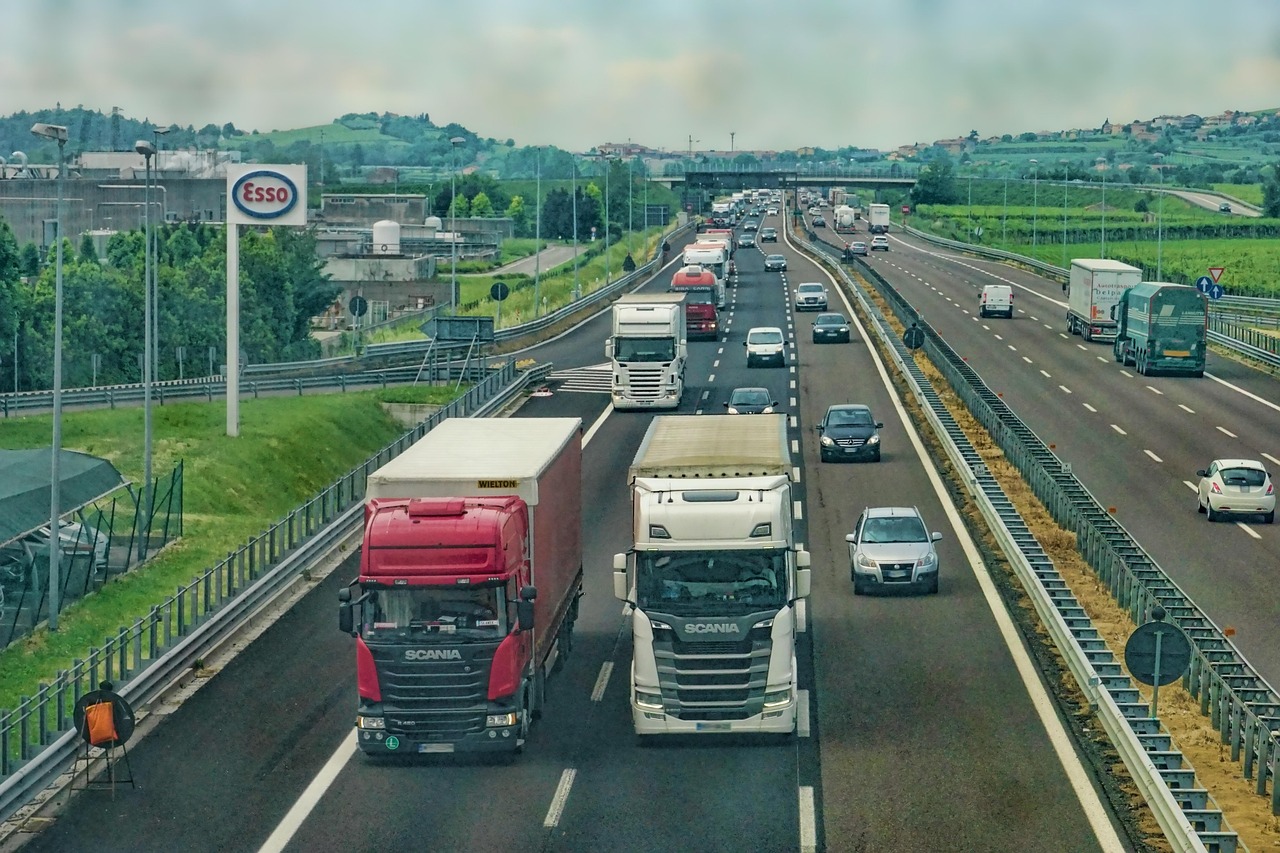 Autopista moderna en Argentina