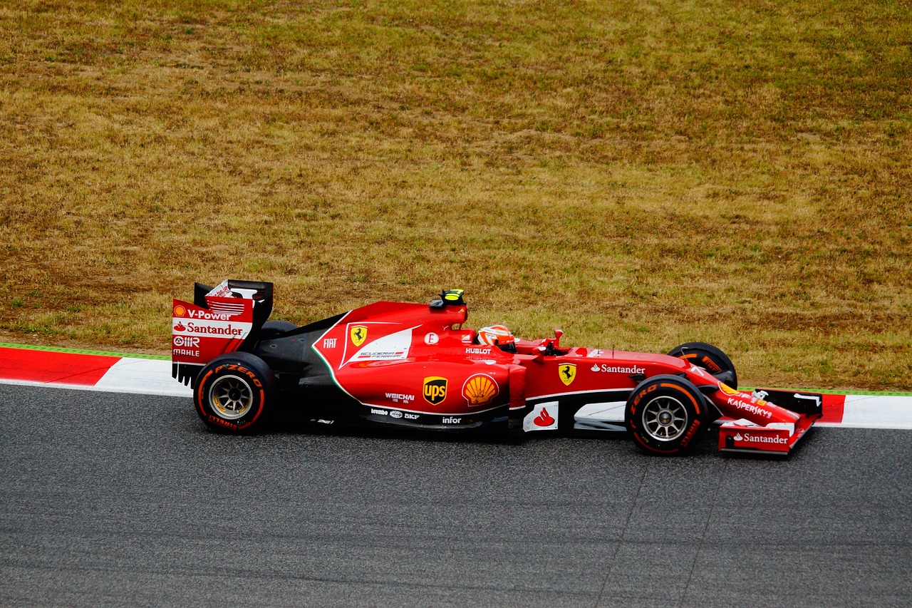 Monoplaza de F1 en el Circuito Gilles Villeneuve
