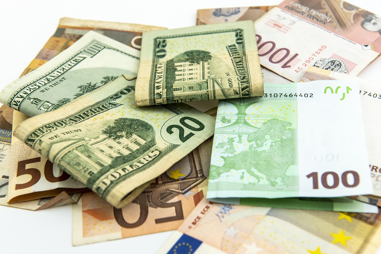 Graphique financier montrant la hausse du dollar officiel argentin