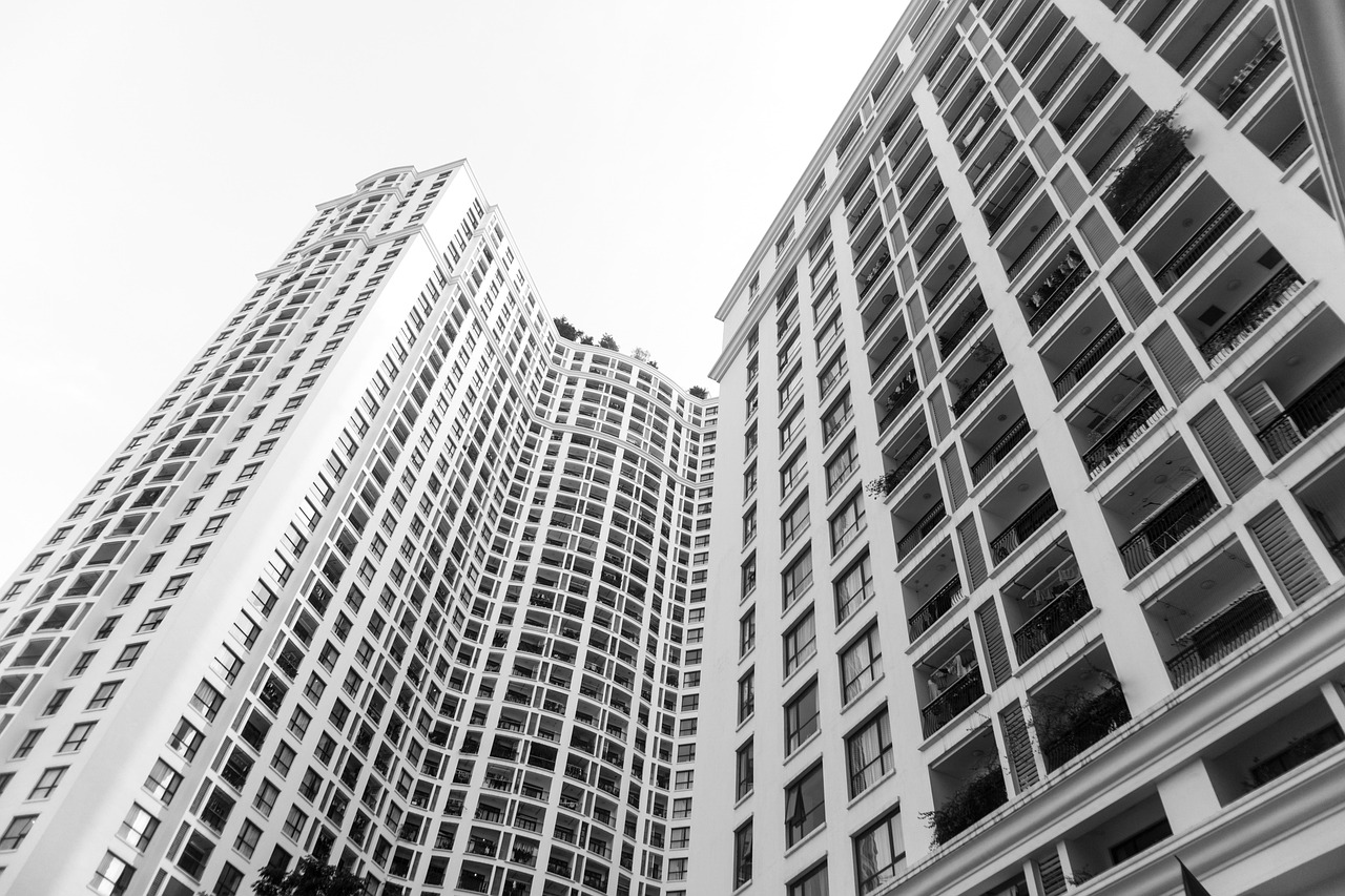 Ciudad de Buenos Aires con edificios residenciales