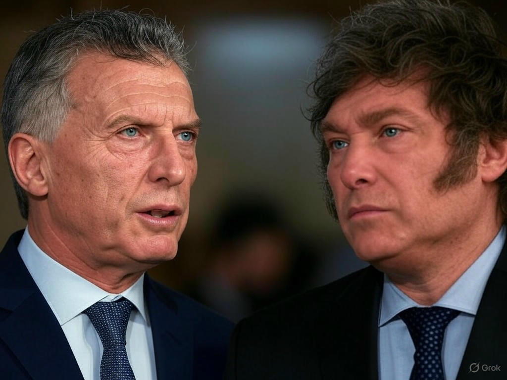 Macri critica duramente a Milei por la Ley Ficha Limpia