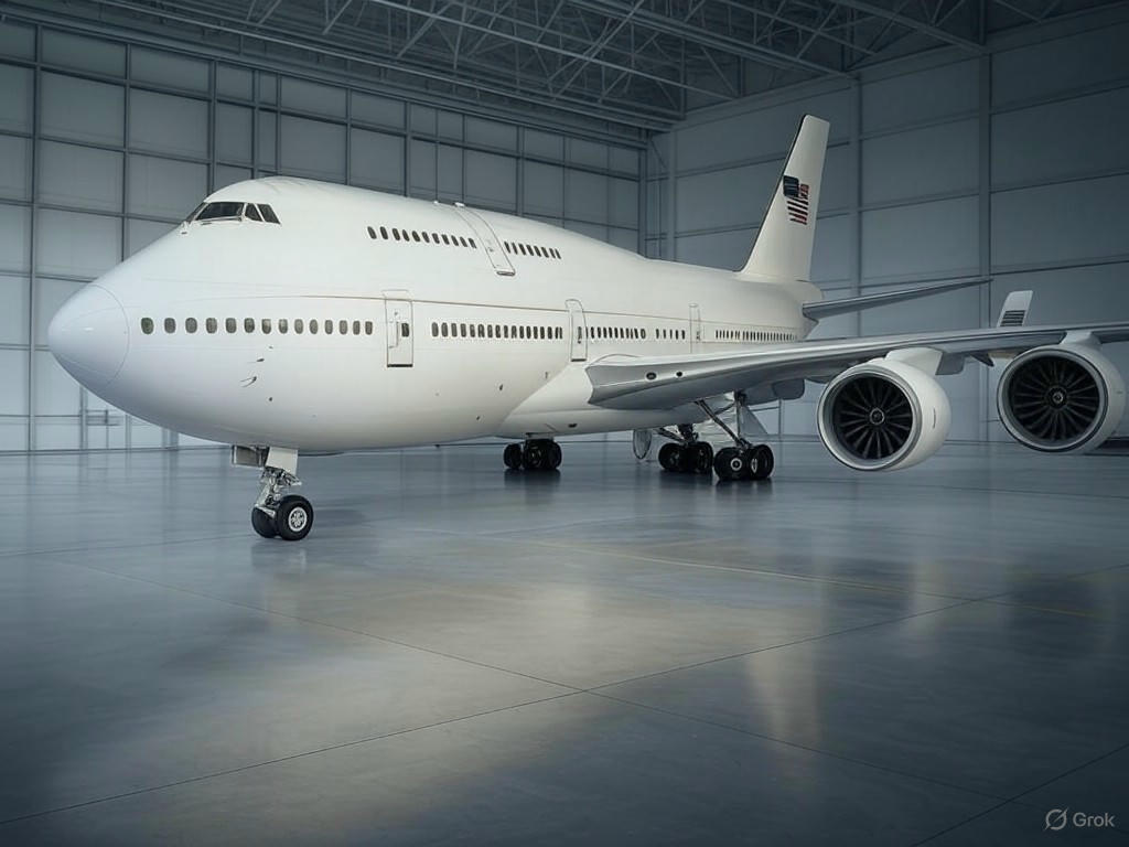 Trump podría usar un Boeing 747 de Qatar como Air Force One