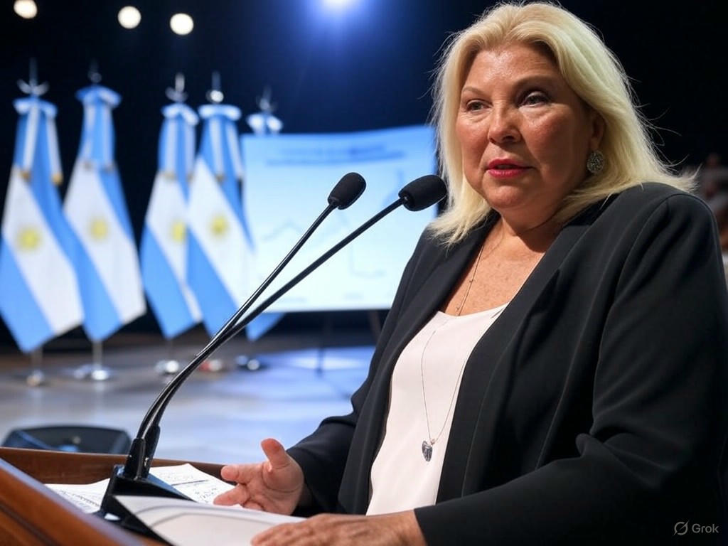 Carrió critica a Kirchner y a Milei: análisis del escenario político argentino