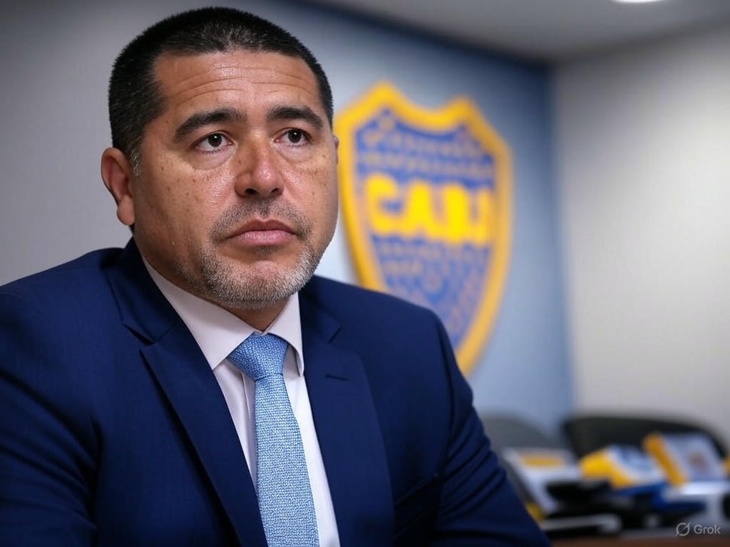 Riquelme define al nuevo DT de Boca: una elección que genera controversia