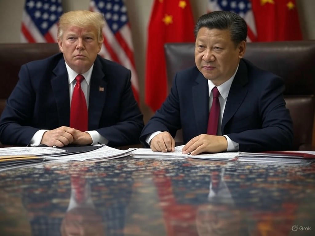 Trump impulsa un "reinicio total" de las relaciones comerciales con China