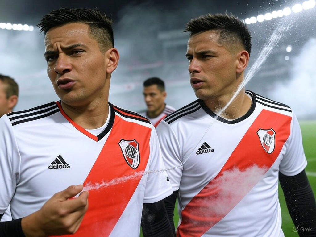 D'Onofrio: El gas pimienta, un atentado contra River en la Libertadores