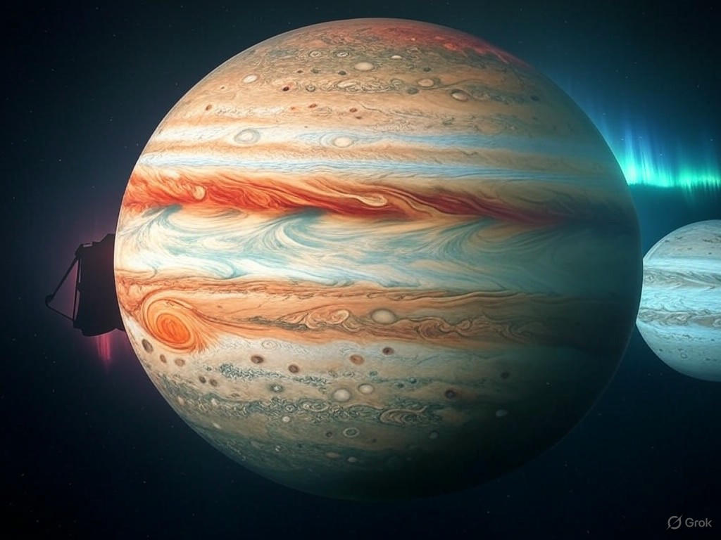 James Webb Capta Impresionantes Auroras en Júpiter