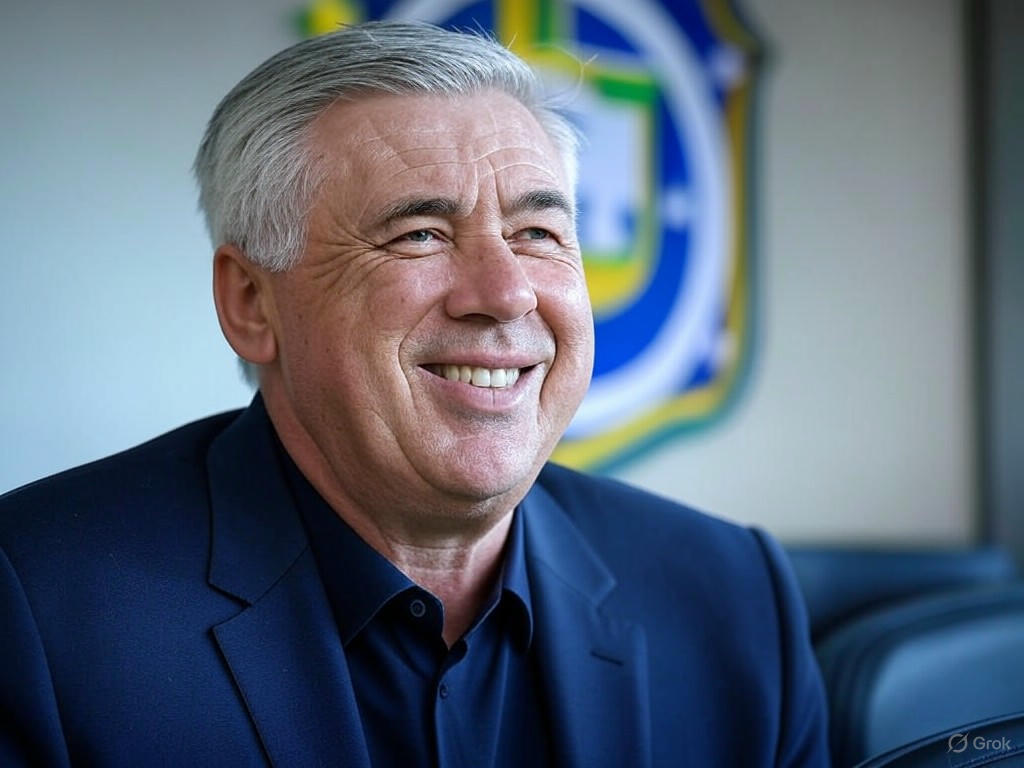 Ancelotti: Millonario contrato con Brasil eclipsa a Lorenzo