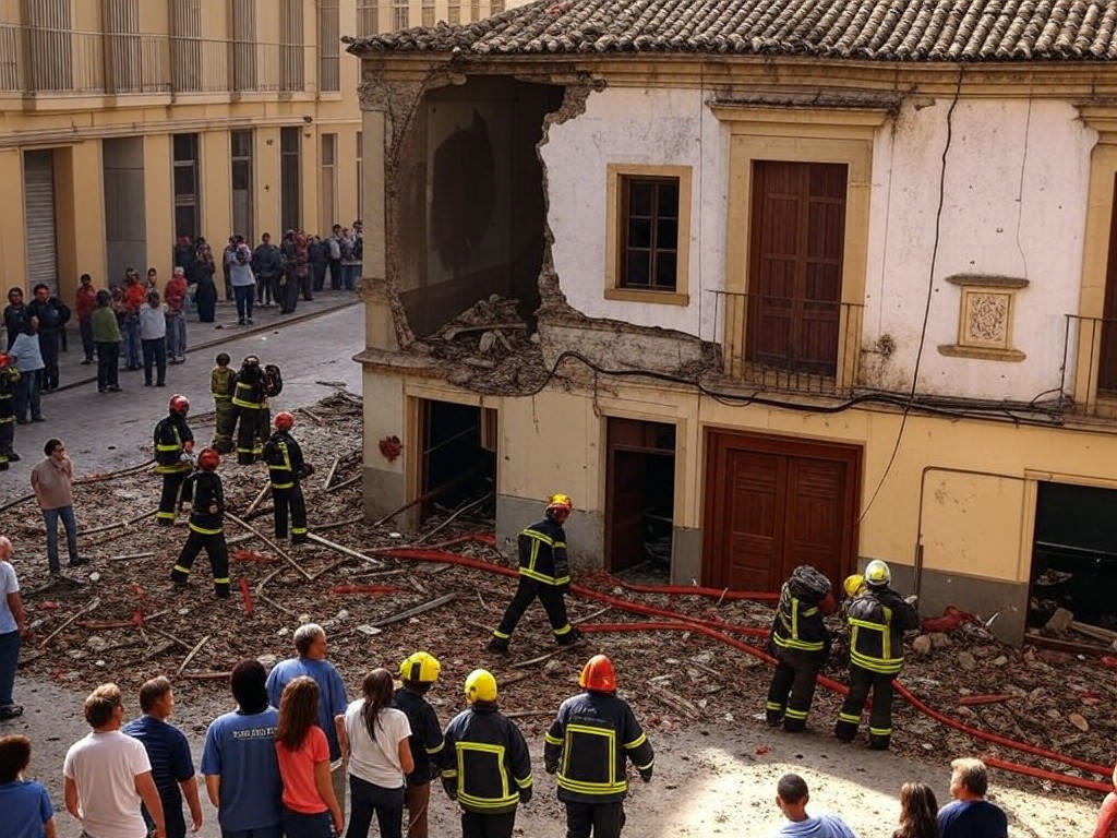 Tragedia en Córdoba: Derrumbe en bar deja un muerto y siete heridos
