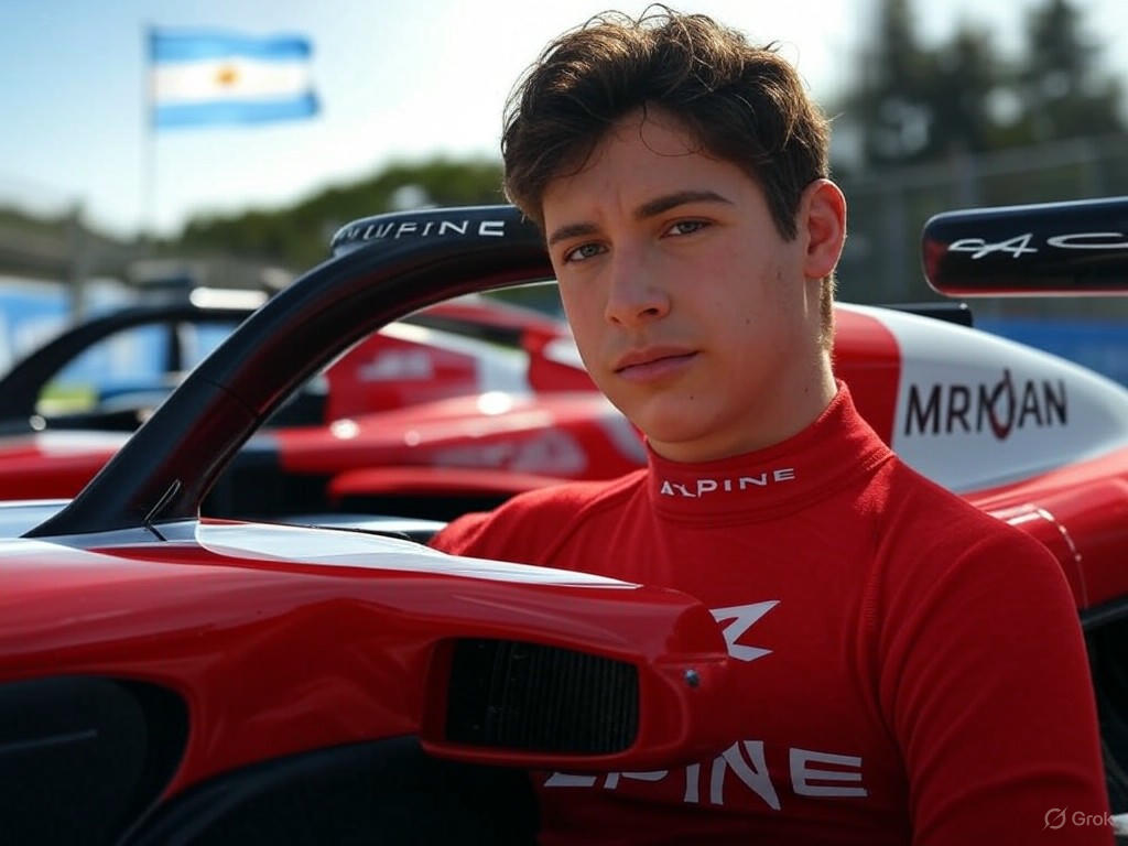 Colapinto debuta en F1 con Alpine: un triunfo del talento argentino