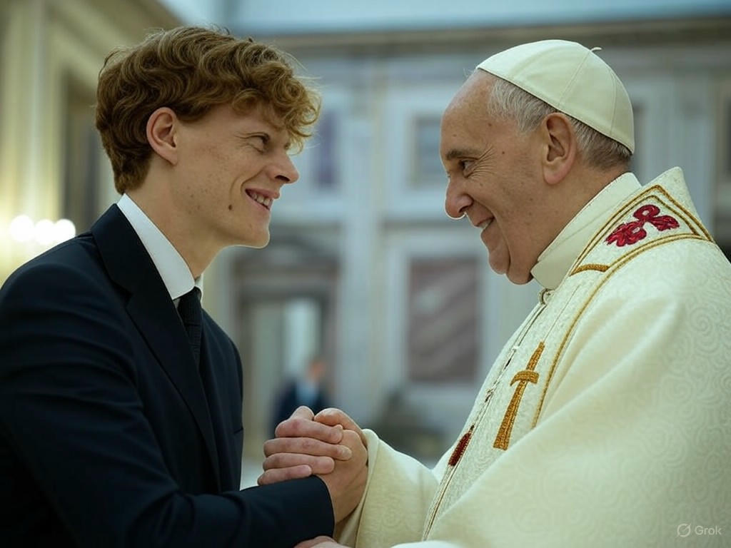 Sinner visita al Papa León XIV: un encuentro entre fe y deporte