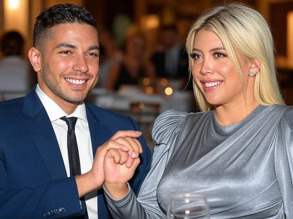 Wanda Nara y un nuevo romance: el romántico gesto de Daniel Guzmán Jr.