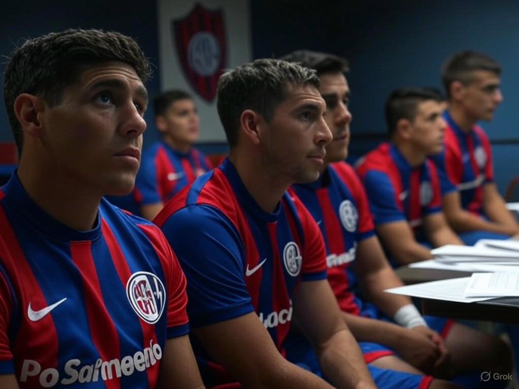 San Lorenzo: Plantel en paro a días del crucial partido contra Argentinos Juniors