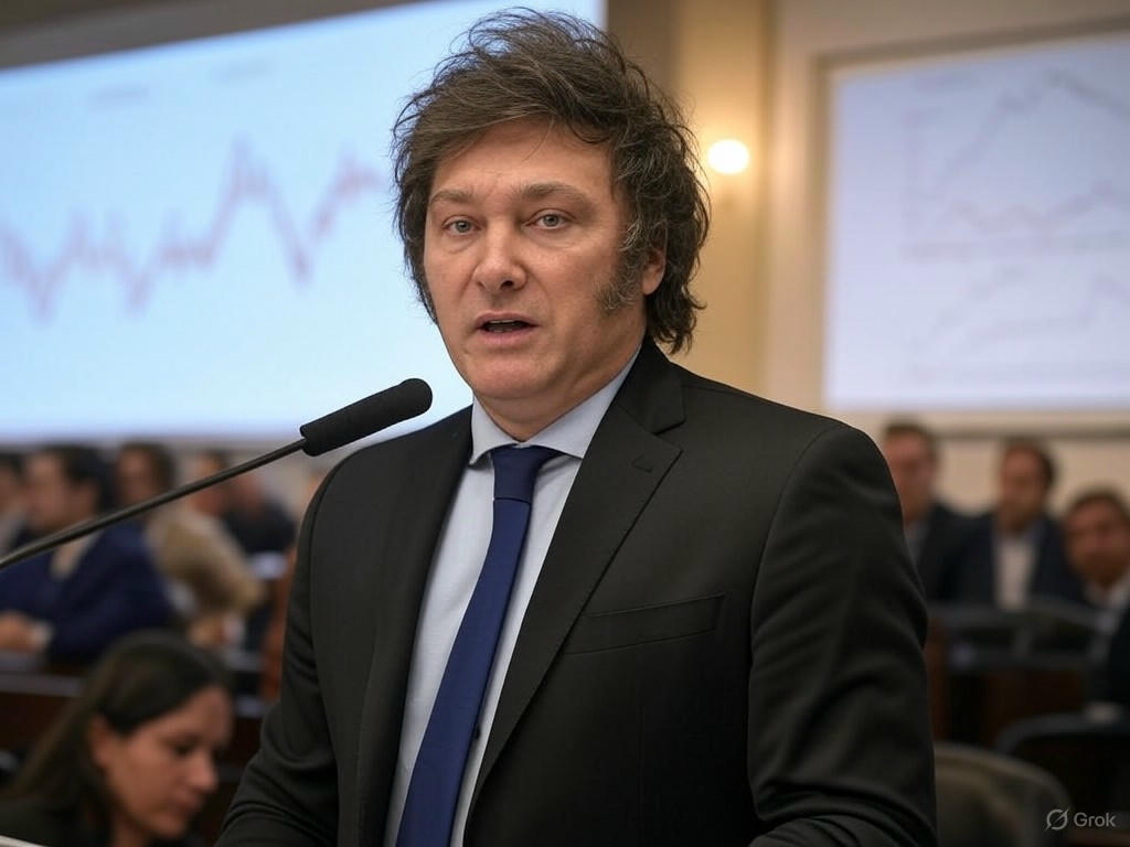 Milei instruye a sus diputados en la Casa Rosada: un plan económico bajo la lupa