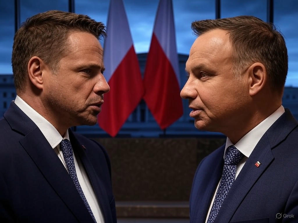 Balotaje en Polonia: Trzaskowski y Duda, un futuro incierto