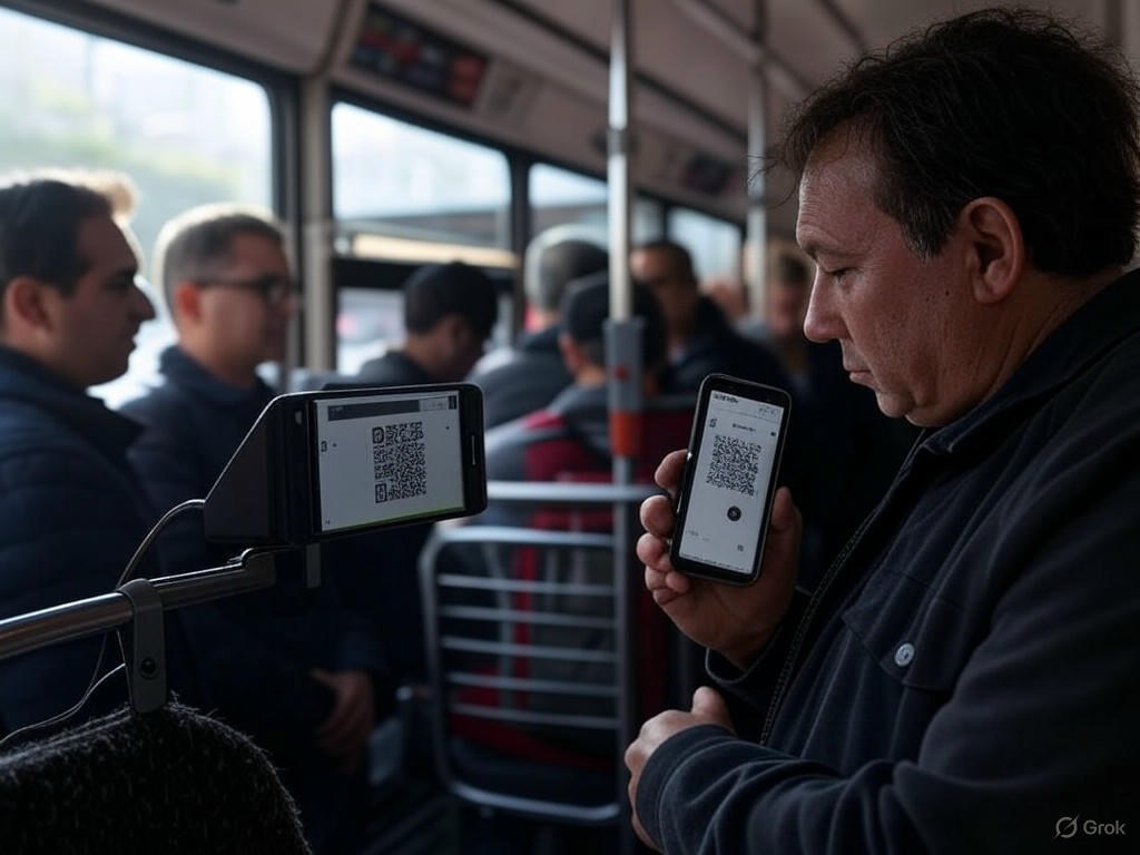 Rosario prueba el pago de colectivos con QR: un paso hacia la modernidad