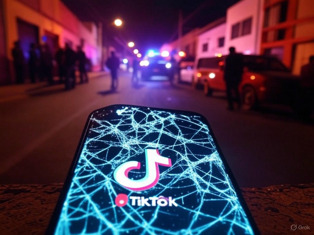 Brutal asesinato de tiktoker durante transmisión en vivo conmociona México