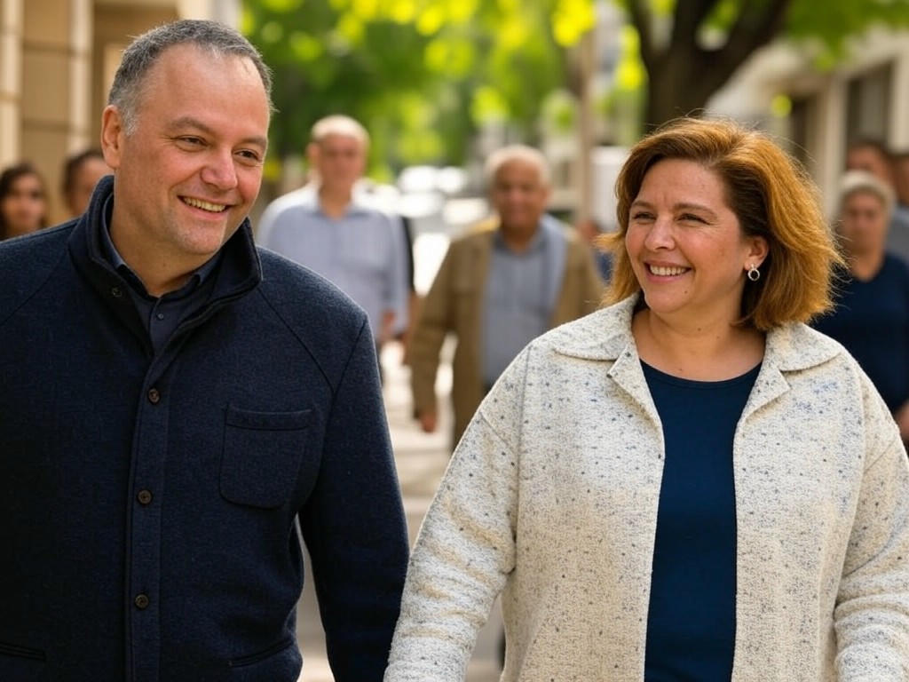 Adorni y Milei recorren Buenos Aires: campaña a una semana de las elecciones