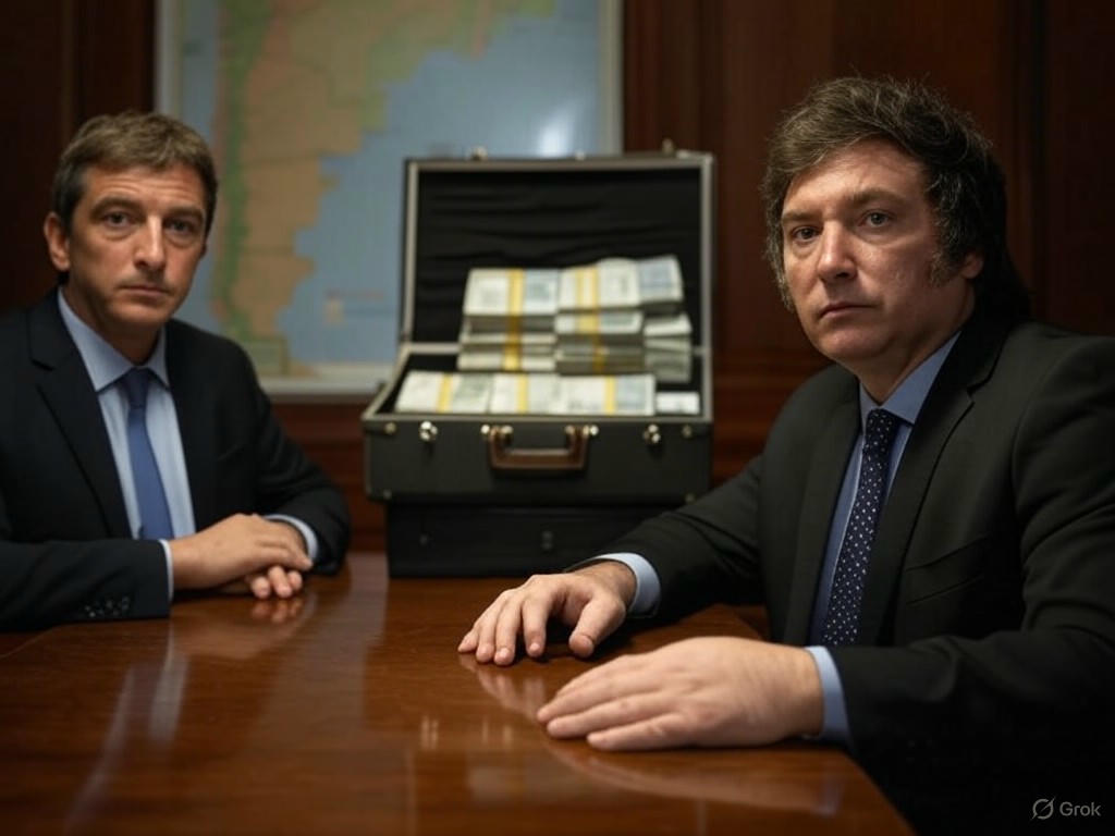 Milei presionó directamente a Rovira para cambiar el voto de sus senadores