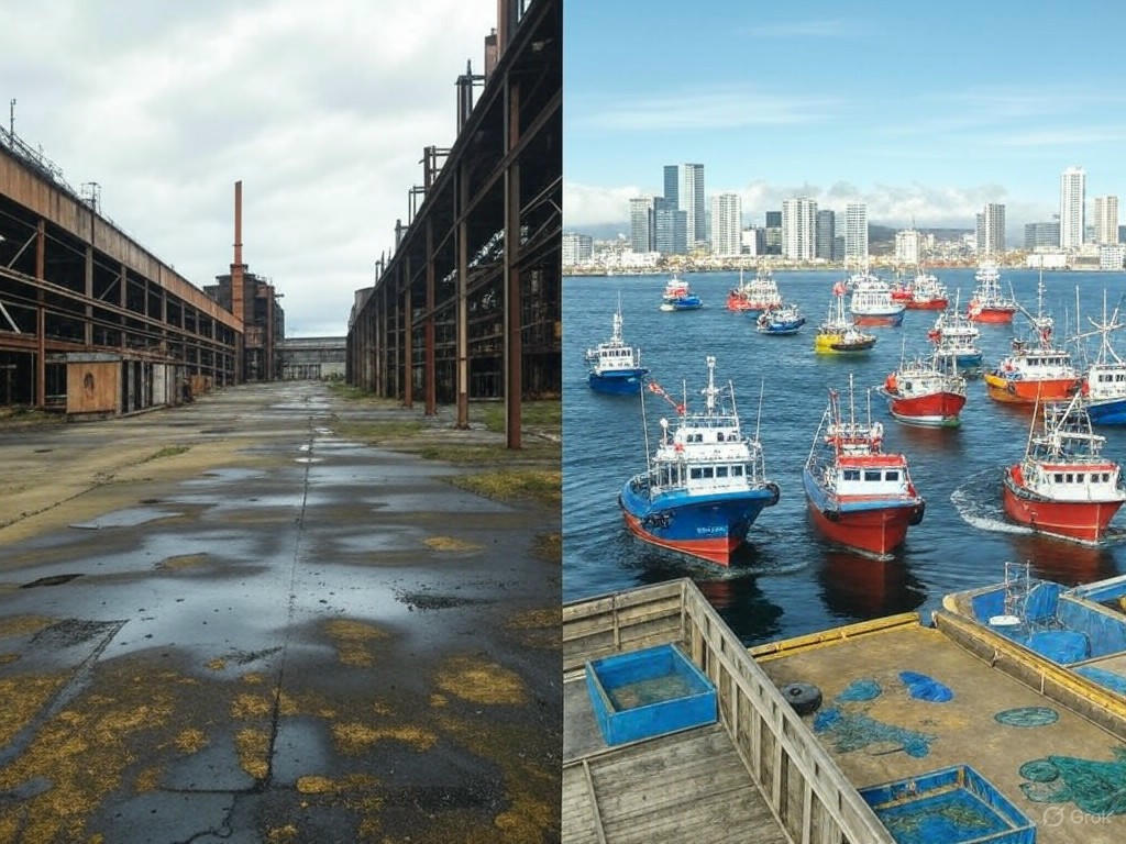 Tierra del Fuego vs. Magallanes: Un contraste económico entre realidades antagónicas