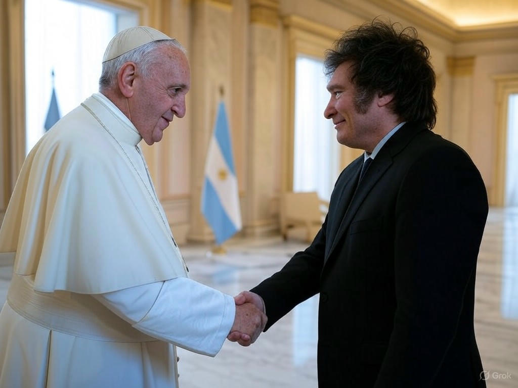 Milei y su controvertida gira internacional: Vaticano e Israel en agenda