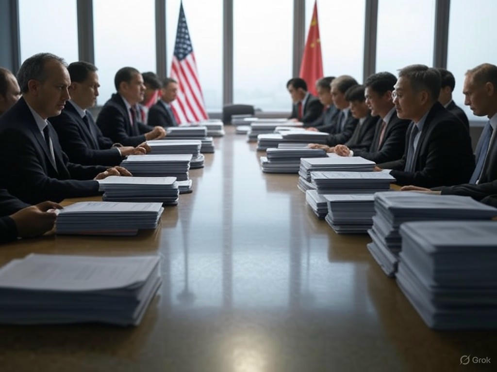 EEUU busca concesiones de China en negociaciones arancelarias