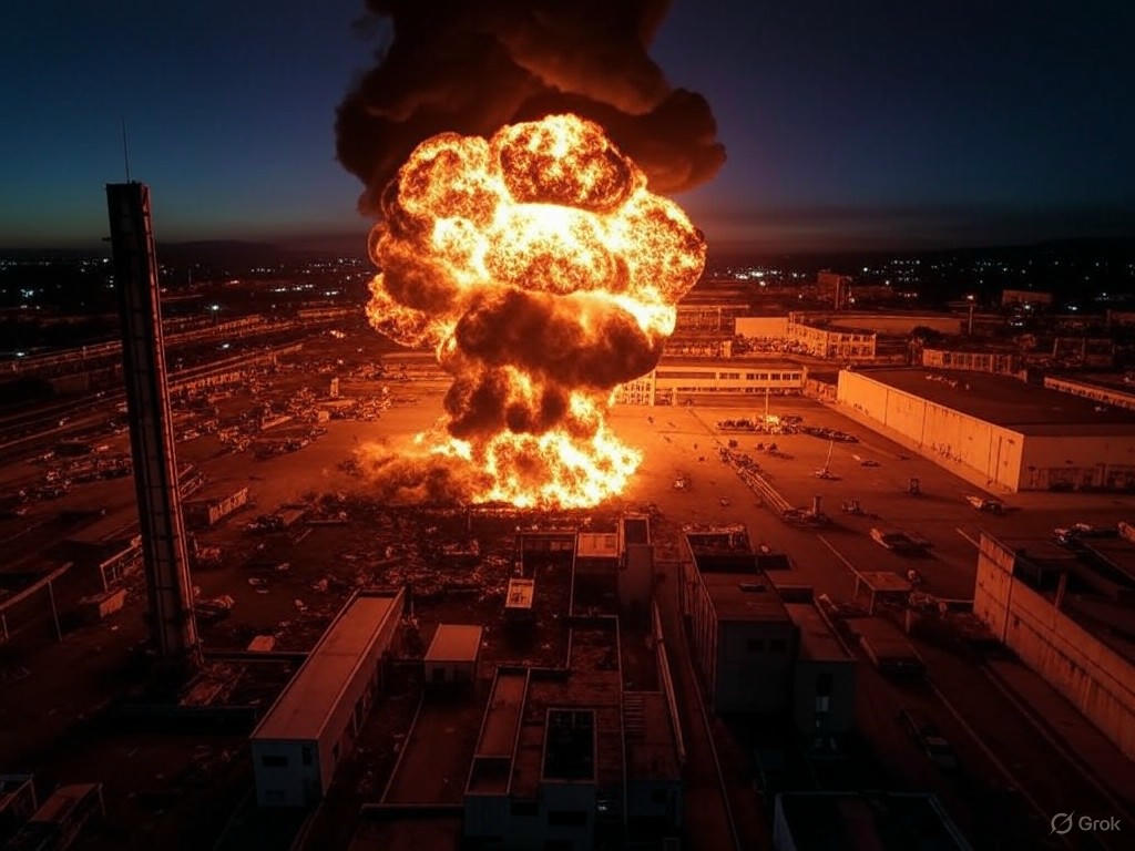Explosión en planta química china: Cinco muertos y un balance aún incierto