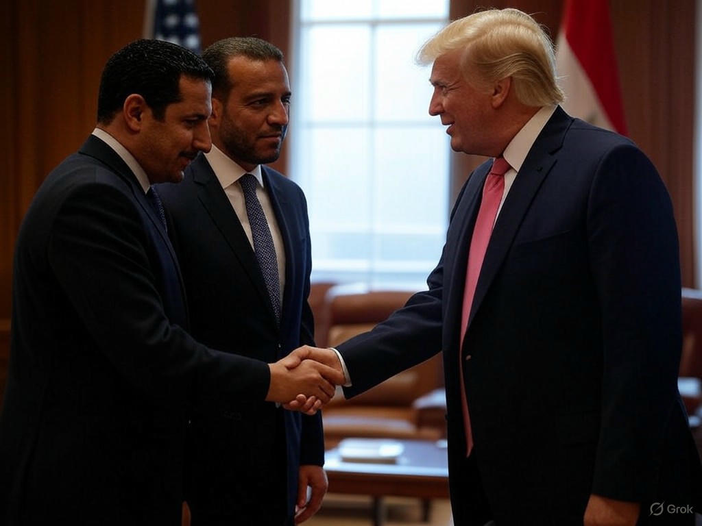Trump levanta sanciones a Siria y se reunirá con su nuevo presidente