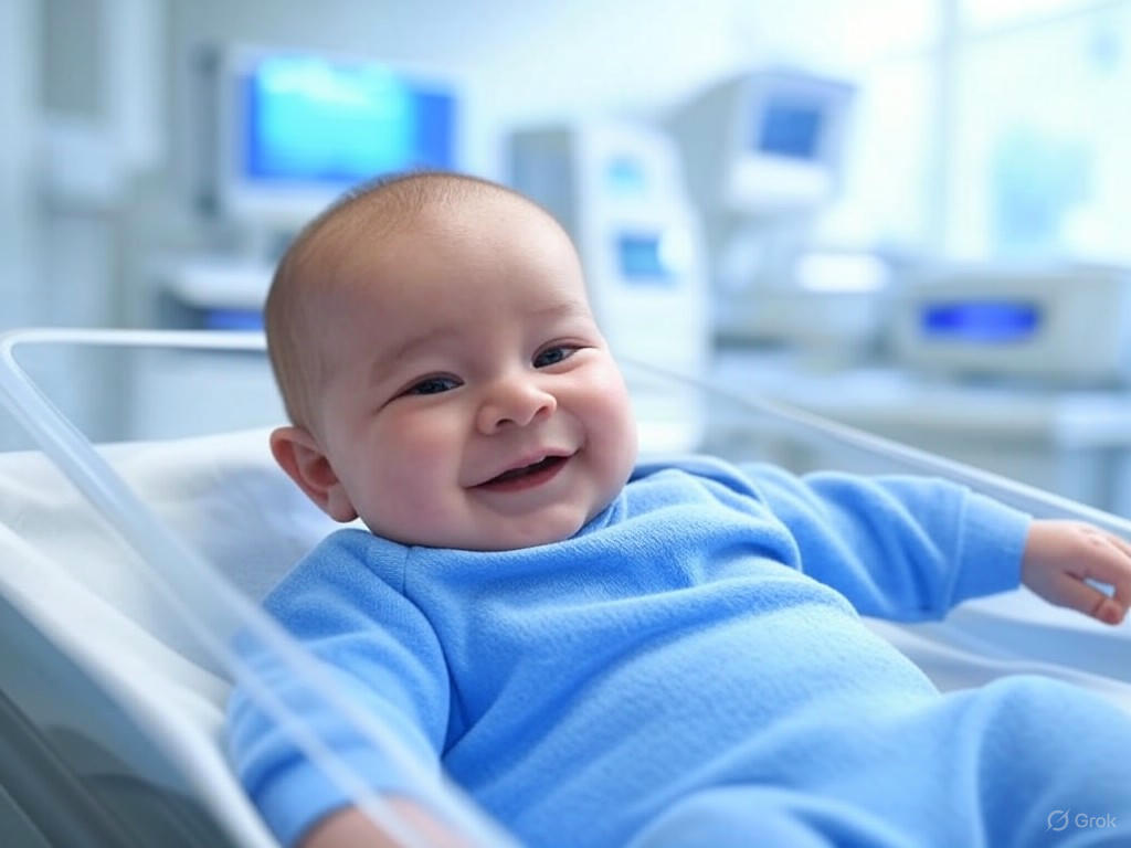 Terapia genética revolucionaria salva a bebé con enfermedad mortal