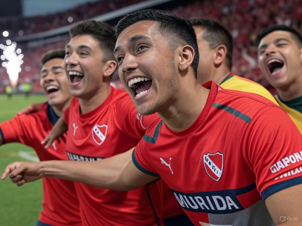Independiente golea a Nacional Potosí y avanza en la Sudamericana