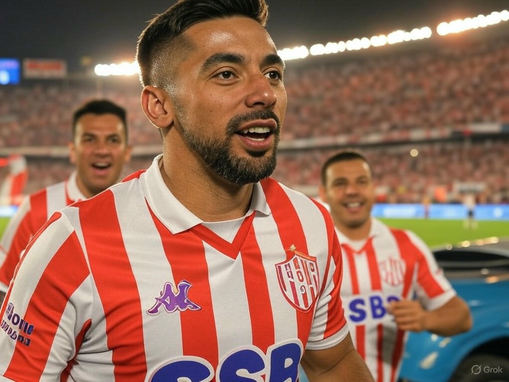 El hijo de Lavezzi debuta en Unión: Un triunfo familiar