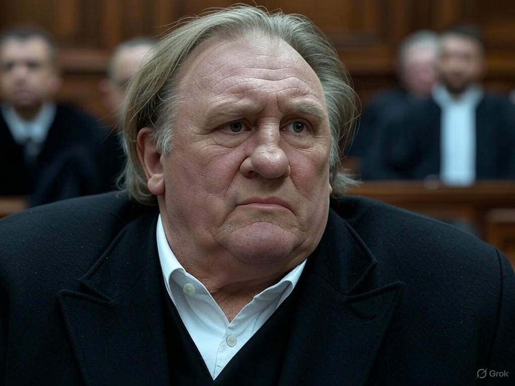 Depardieu: 18 meses de prisión condicional por agresión sexual