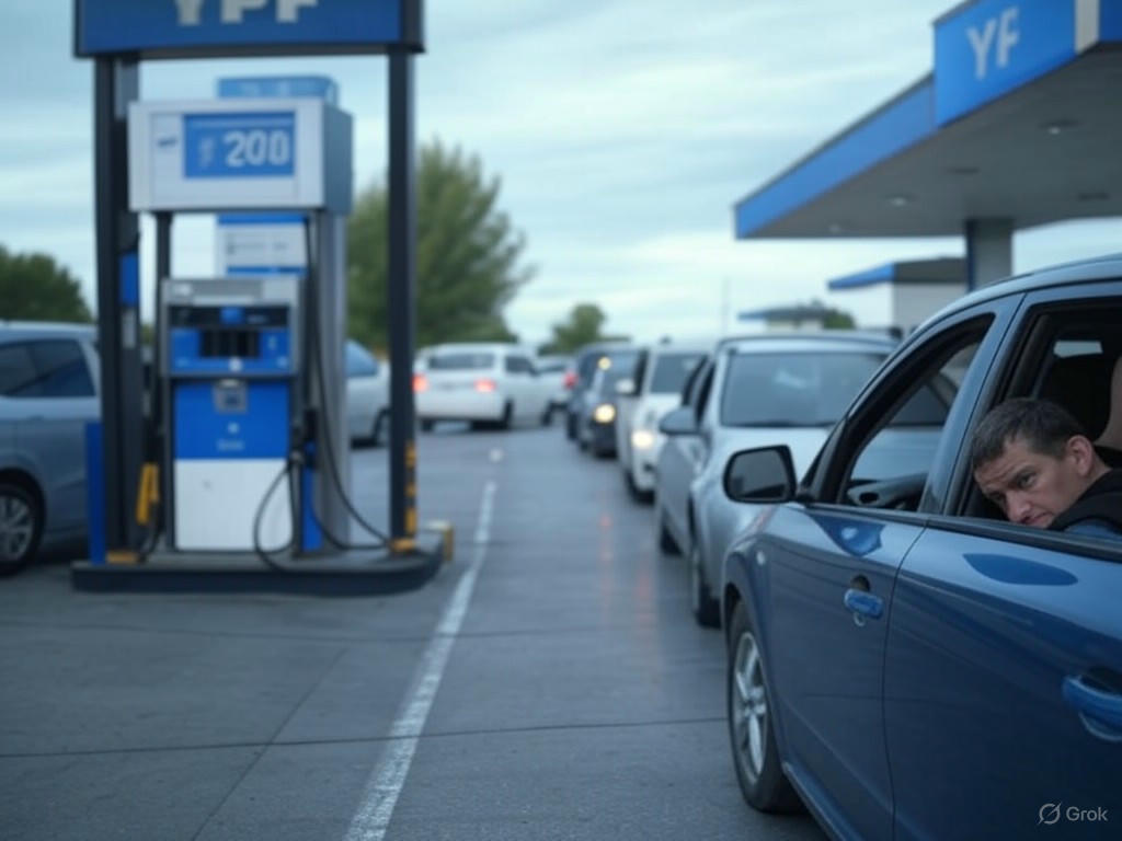 YPF vuelve a subir el precio de los combustibles