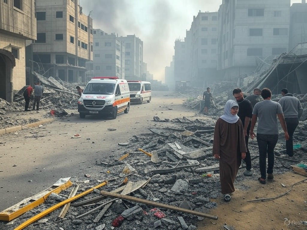 Escalada bélica en Gaza: Decenas de muertos tras ofensiva israelí