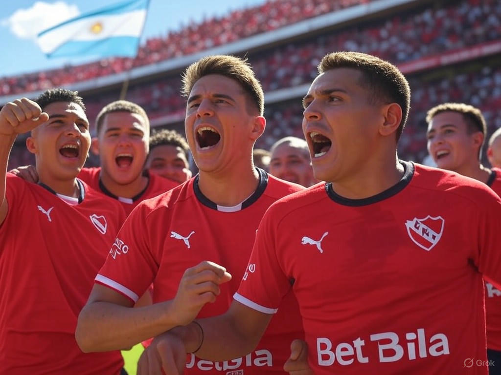 Independiente golea a Boston River y respira en la Sudamericana