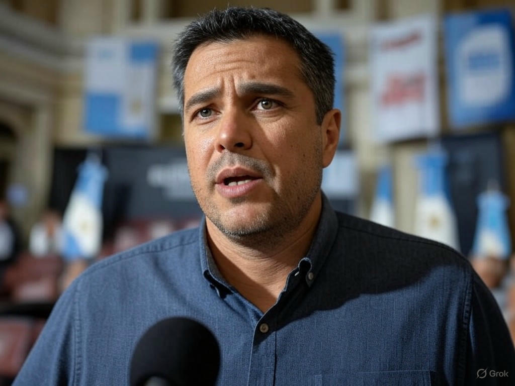 Santoro cierra campaña: críticas al oficialismo y promesas de cambio