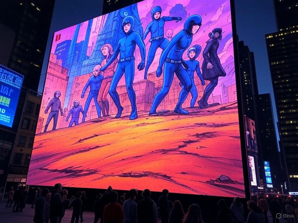 El Eternauta conquista Times Square: Netflix impulsa el fenómeno global