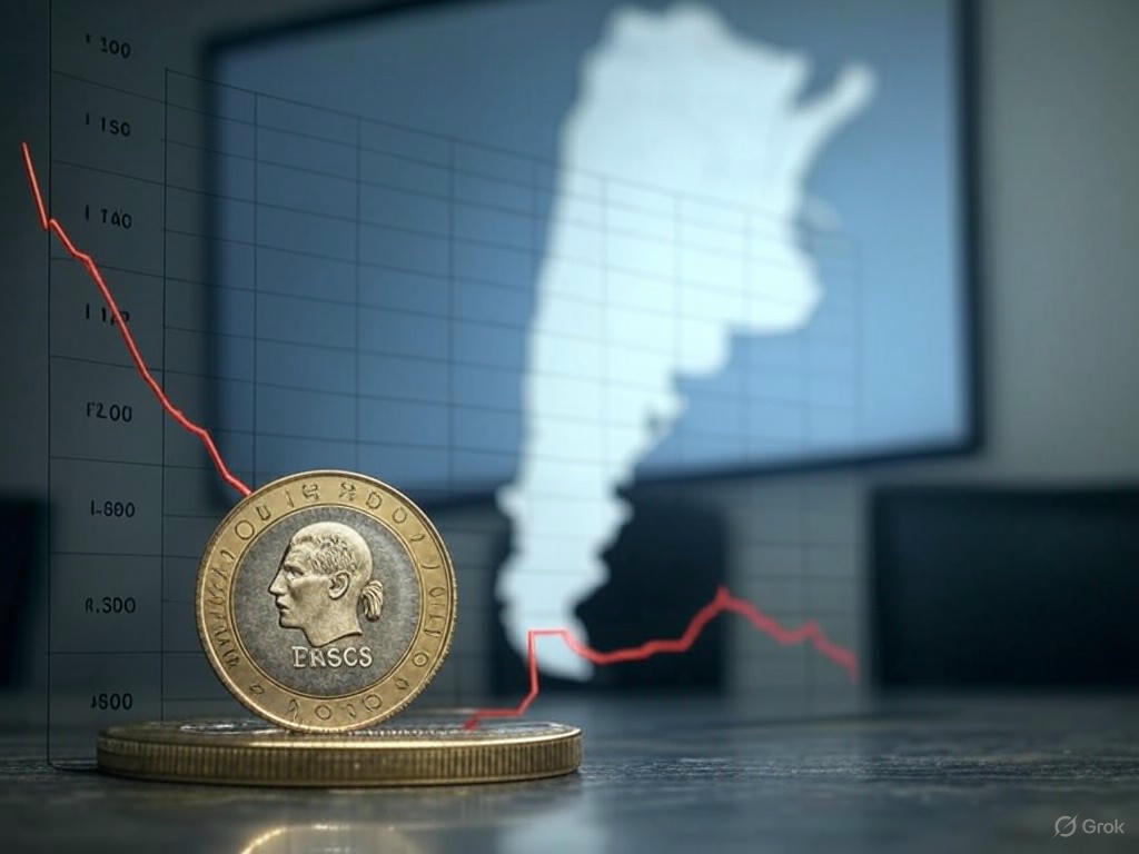 Acciones y bonos argentinos caen tras emisión de deuda externa