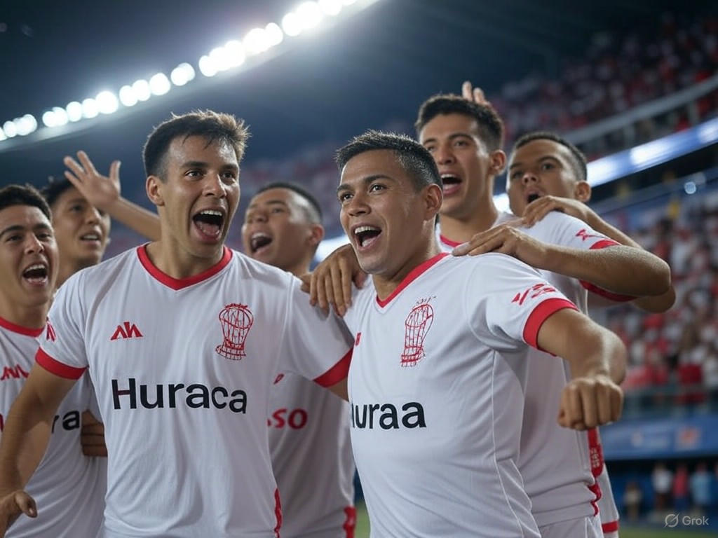Huracán golea a Racing en Sudamericana y consolida su liderato