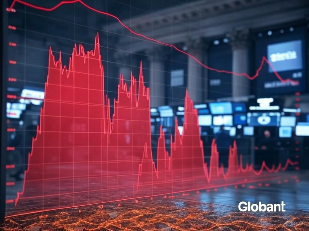 Globant se desploma en Wall Street: Caída histórica del 30%