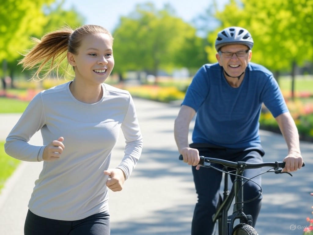Correr o andar en bici: ¿Mejor opción para la salud cardiovascular?