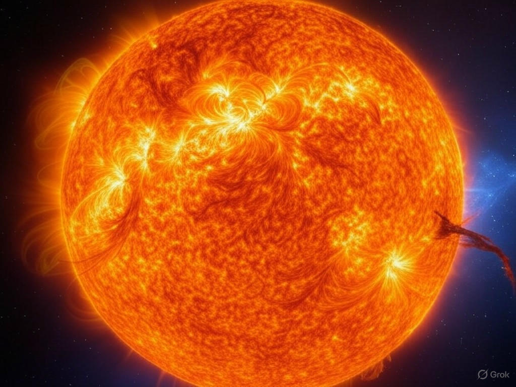 Gigantesca mancha solar preocupa a científicos: ¿Existe riesgo para la Tierra?