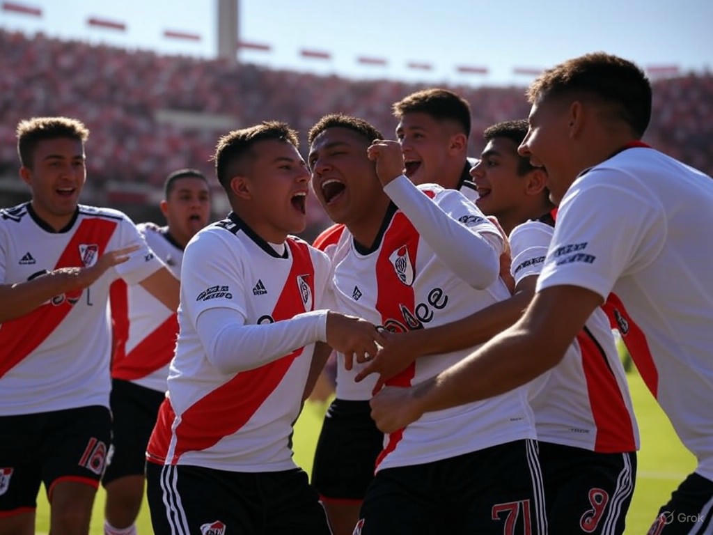 River Plate arrasa a Barracas Central y avanza a cuartos de final