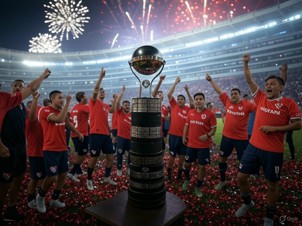 Independiente golea 7-0 a Nacional Potosí y avanza a octavos de la Sudamericana