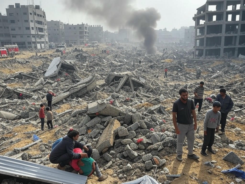 Escalada bélica en Gaza: más de cien muertos tras nuevos bombardeos israelíes