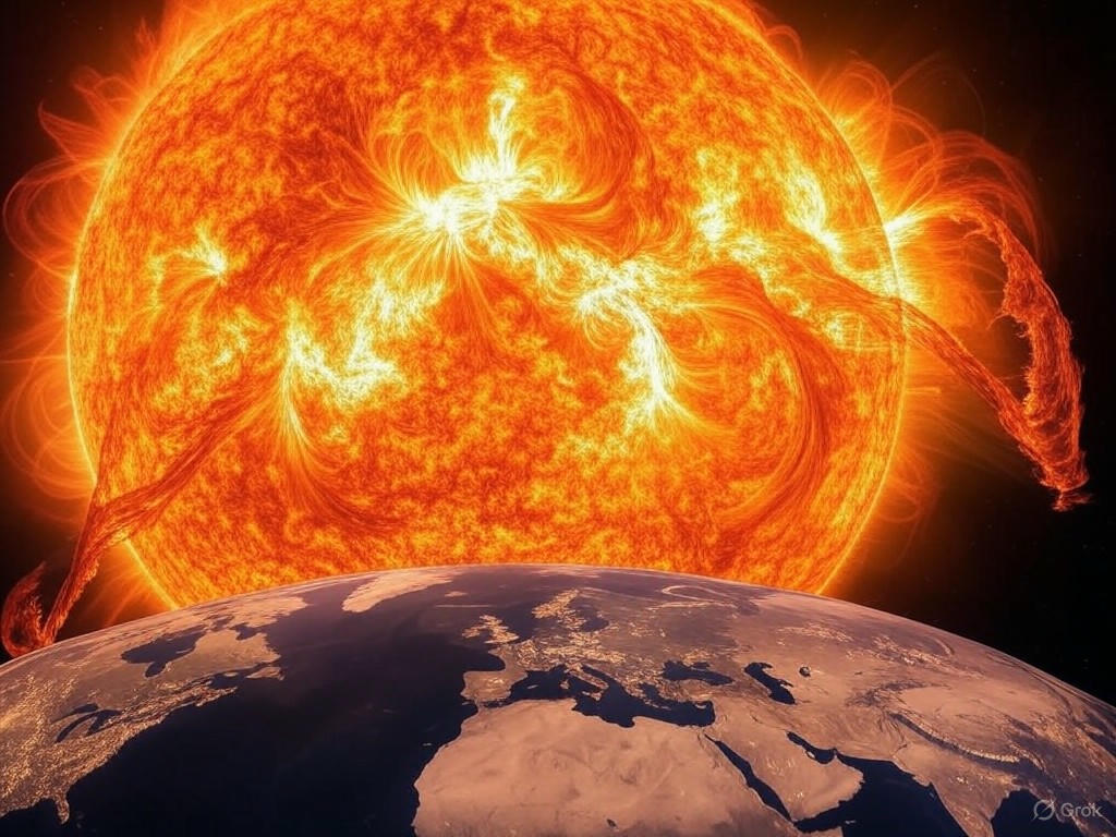Tormenta solar extrema: ¿Amenaza para la Tierra este viernes?